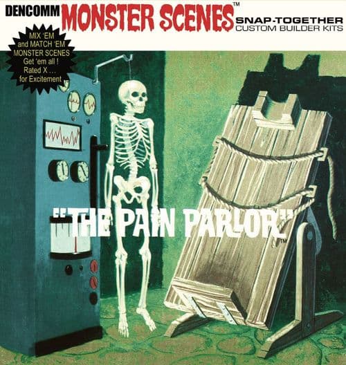 Monster Scenes The Pain Parlor (2026 reissue) 1:13 Scale Model Kit