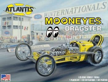 MOONEYES Dragster 1/25 Plastic Model kit Atlantis