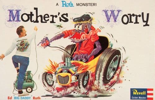 Mother's Worry - Ed Roth Model Kit from Atlantis
