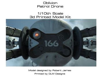Oblivion Patrol Drone 1/10th Scale Resin Model Kit