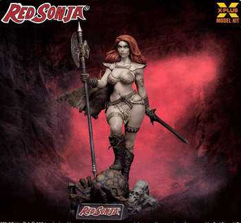 Red Sonja 1/8 Scale Plastic Model Kit X-Plus