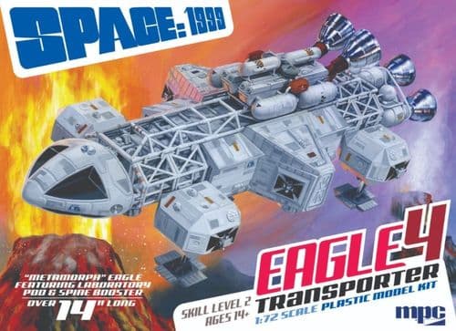 Space:1999 Eagle 4 with Lab Pod & Booster 1:72 scale Model Kit