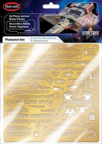 Star Trek 6 Klingon K'ronos 1/K't'inga PHOTO ETCH detail set 1:350