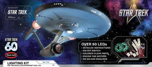 Star Trek Classic Enterprise light kit 1:350 Round 2