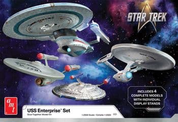 Star Trek Enterprise Four Ship Set 1:2500 scale collection