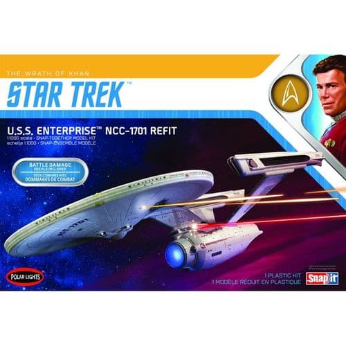 Star Trek U.S.S. Enterprise Refit Wrath of Khan Edition (2020 edition) 1:1000 scale