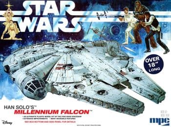 Star Wars: A New Hope Millennium Falcon 1:72 Scale Model Kit MPC