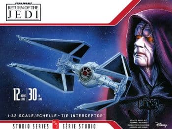 Star Wars Return Of The Jedi Tie Interceptor 1/32 Model Kit (Price TBA)