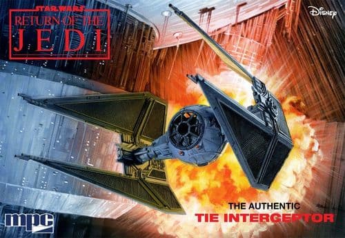 Star Wars: Return of the Jedi Tie Interceptor MPC/Round 2