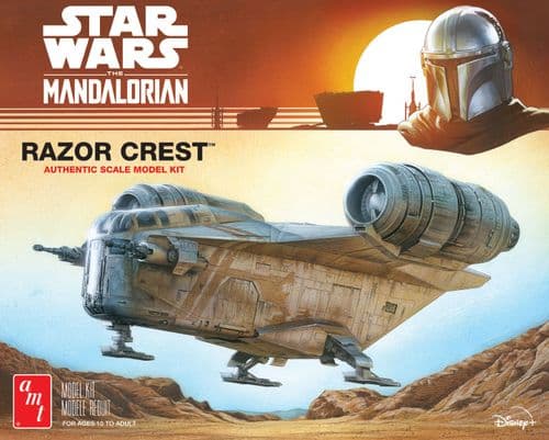 Star Wars: The Mandalorian Boba Fett's Razor Crest Model Kit MPC