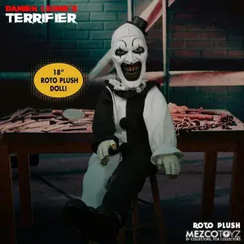 Terrifier: Art the Clown Roto Plus 18" Figure