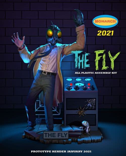 The Fly 1/8 Scale Plastic Model Kit Limited Reissue