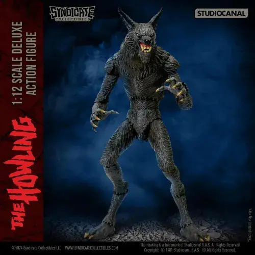The Howling 1:12 Scale Werewolf Action Figure