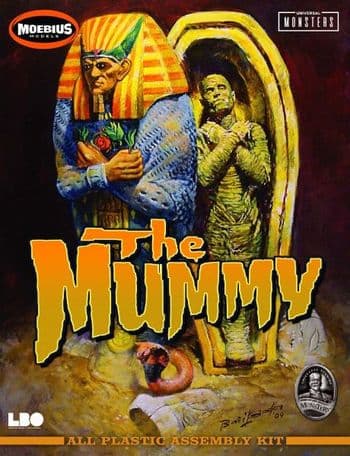 The Mummy 1/8 Scale Model Kit (2026) From Moebious Models