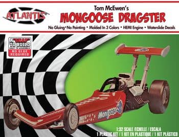 Tom McEwen Mongoose Dragster Snap 1/32 Atlantis Models
