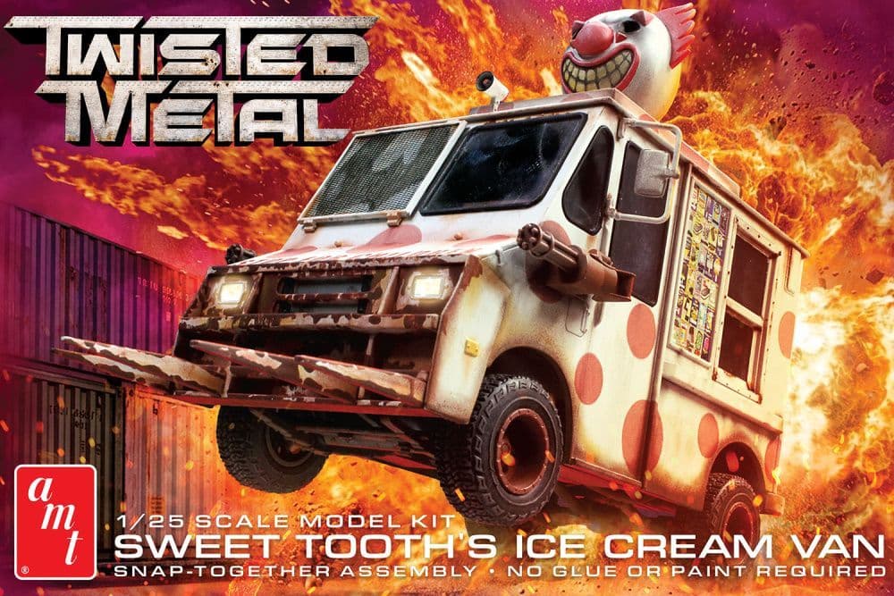 Twisted Metal Sweet Tooth Van Model Kit
