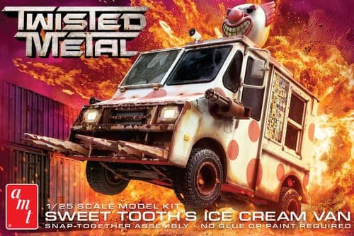 Twisted Metal Sweet Tooth Van Model Kit