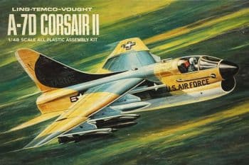 U.S. Airforce A7D Corsair 1/48 Scale Model Kit Atlantis Models
