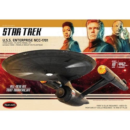 U.S.S. Enterprise from Star Trek Discovery 1:1000 scale