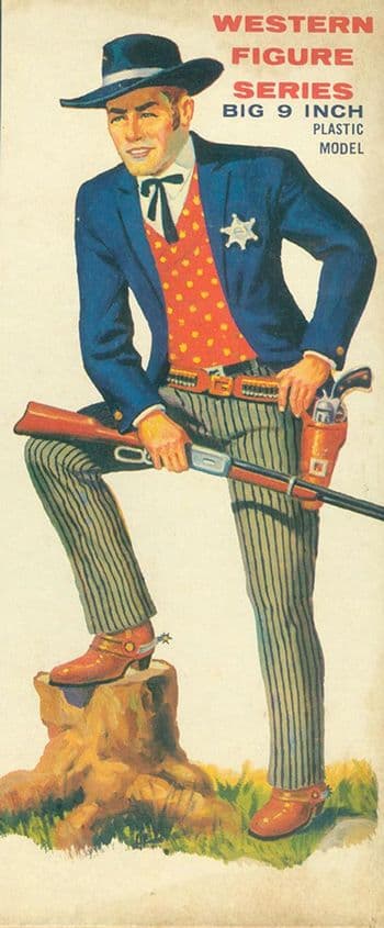 Wyatt Earp U.S. Marshal 1/8 Figure Model Kit