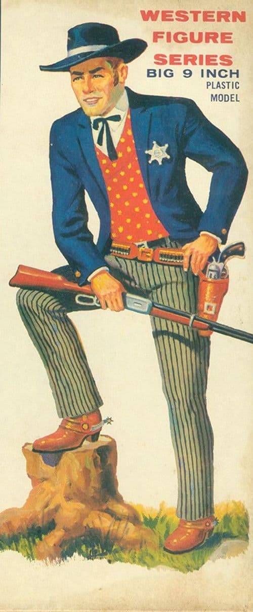 Wyatt Earp U.S. Marshal 1/8 Figure Model Kit
