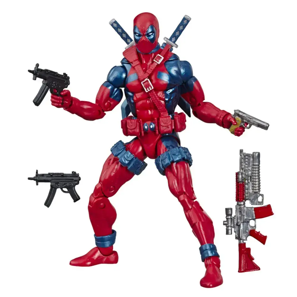 X-Men X-Force Retro Marvel Legends 6-Inch Deadpool Action Figure