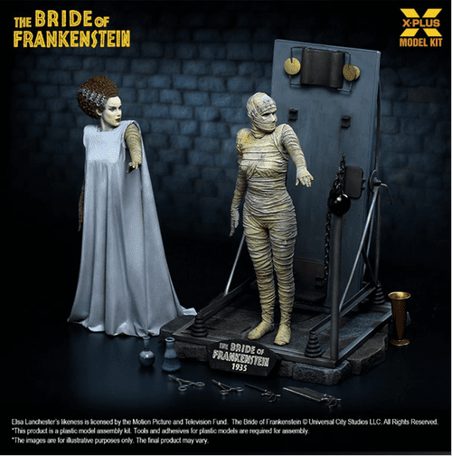 X PLUS 1/8 SCALE THE BRIDE OF FRANKENSTEIN MODEL KIT