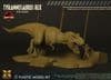 X-Plus Jurassic Park Tyrannosaurus Rex and Dr Malcom  Model Kit