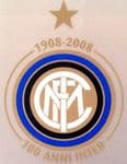 1908-2008 Inter Milan 100 YEARS ANNIVERSARY Official Stilscreen Football Soccer Badge Patch