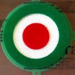 2003-04 AC Milan & 2004-05 Lazio**Coppa Italia Champions**Official Player Issue Football Badge Patch