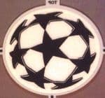 2007-08 UCL Starball Official Player Issue Size Football Soccer Badge Patch