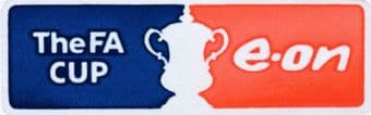 2007-11 E-ON***FA CUP***Official Player Issue Size Football Soccer Badge Patch