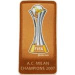 2007 AC Milan FIFA World Club Champions Official Player Issue Size Football Soccer Badge Patch