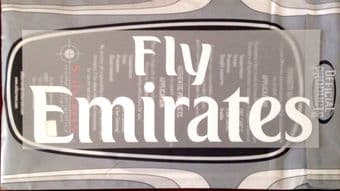 2010-20 AC Milan/PSG/Arsenal FLY EMIRATES Home Shirt Official Player Issue Size Sponsor Logo