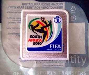 2010 South Africa World Cup Tournament**WORLD CUP 2010**Official Player Issue Football Badge Patch