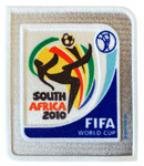 2010 South Africa World Cup Tournament**WORLD CUP 2010**Official Player Issue Football Badge Patch