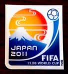 2011 Japan**FIFA Club World Cup Tournament**Official Player Issue Size Football Soccer Badge Patch