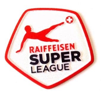 2012-20 Swiss RAIFFEISEN Super League Official Player Issue Size Football Soccer Badge Patch