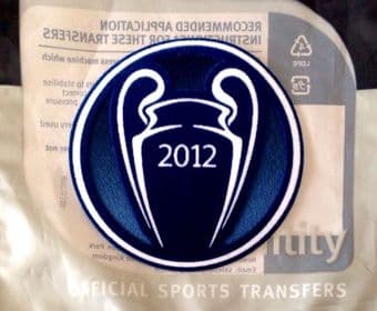 2012 Chelsea UCL Champions Official SportingiD Player Issue Size Football Soccer Badge Patch