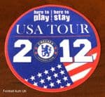 2012 Chelsea**USA TOUR**Official Player Issue Size Football Soccer Badge Patch