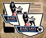 2013-16 FA Premier League Official Adult Replica Size Football Soccer Badge Patch Set