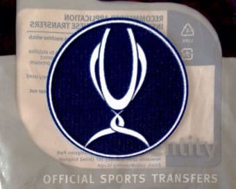 2013-19 UEFA SUPER-CUP Football Official Player Issue Size Soccer Badge Patch