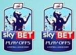 2014-15/16 Sky Bet**Football League Play-Offs**Official SportingiD PS-Pro Football Badge Patch Set