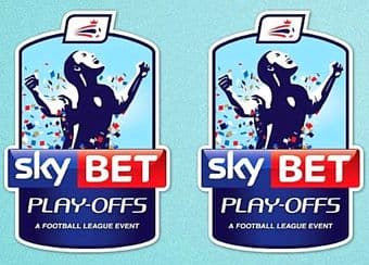 2014-15/16 Sky Bet**Football League Play-Offs**Official SportingiD PS-Pro Football Badge Patch Set