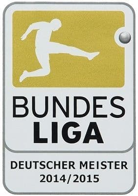 2014-15 Bayern Munich BUNDESLIGA CHAMPIONS Official DekoGraphics Football Badge Patch