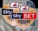 2014-15 Burton Albion LEAGUE 2 Champions OFFICIAL SportingiD PS-PRO Football Badge Patch Set