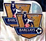 2014-15 Chelsea EPL CHAMPIONS Official Adult Replica Size Football Soccer Badge Patch Set