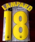 2014-15 Manchester City UCL Away Shirt LAMPARD#18 SportingiD Football Name Number Set