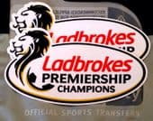 2014-18 Celtic LADBROKES SPFL Scottish Premiership Champions Official Football Badge Patch Set