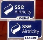 2014-21 League Of Ireland Premier Division*SSE Airtricity League* Official Football Badge Patch Set
